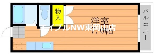 エステートピア平井N棟の物件間取画像